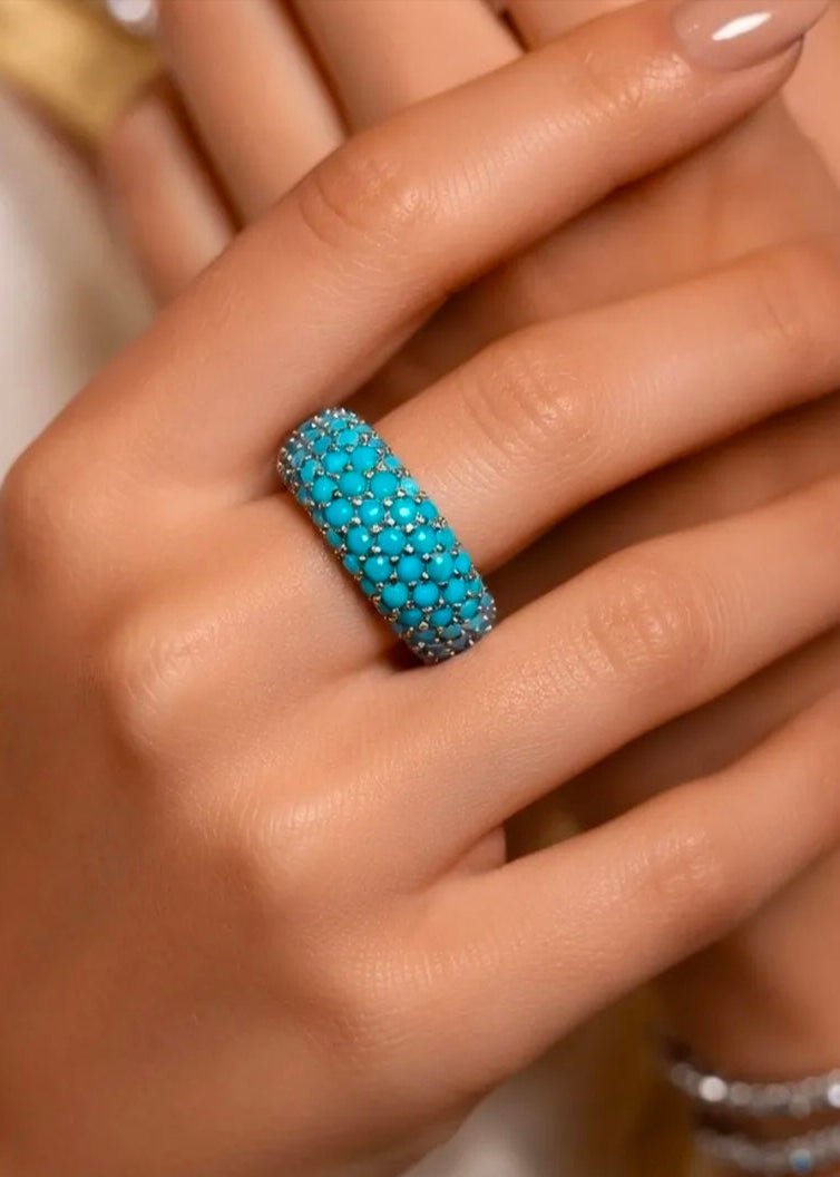 Turquoise Glow -925 Sterling Silver