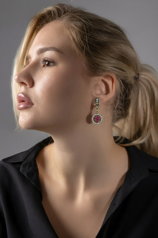 Ruby Bloom-925 Sterling Silver