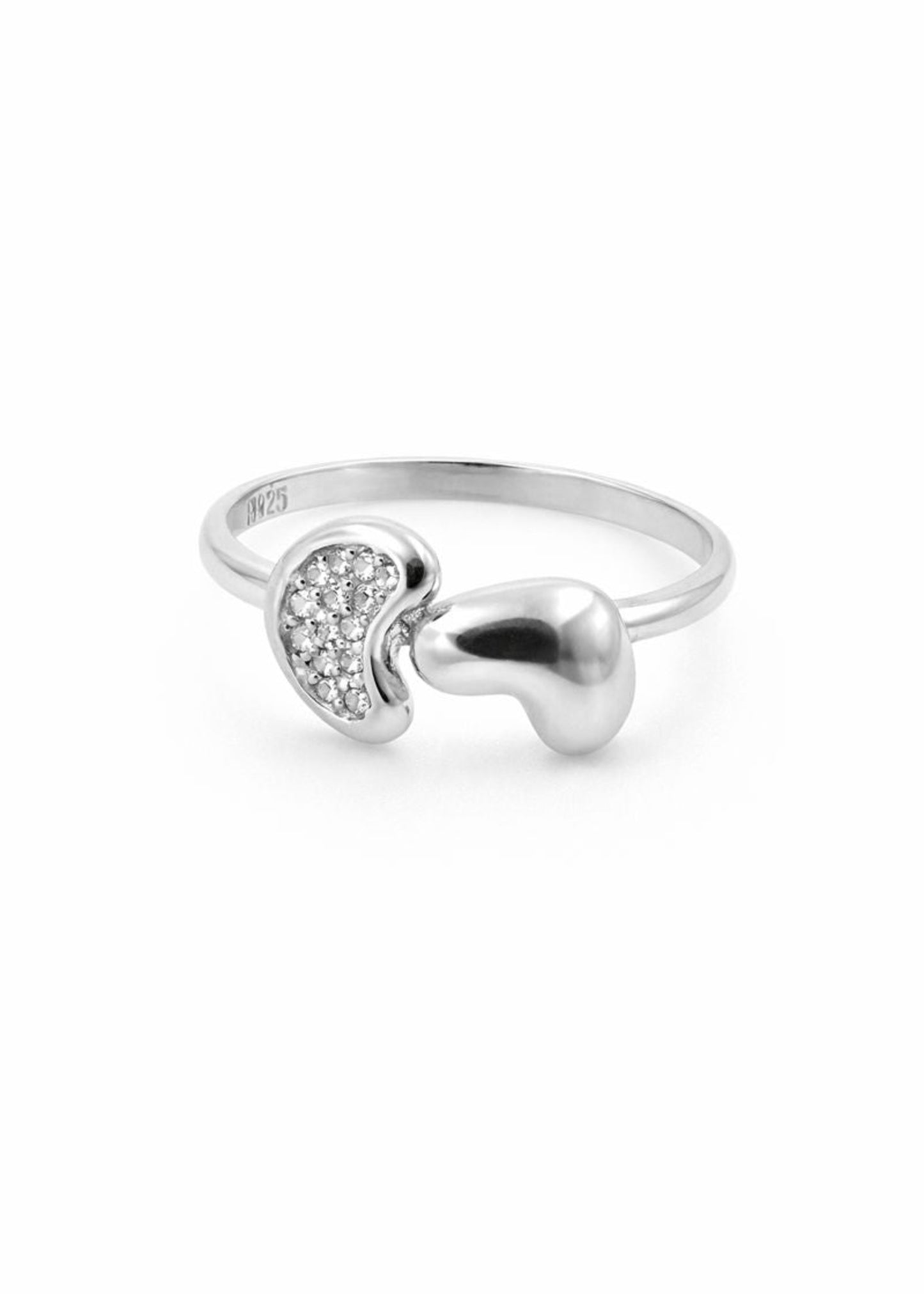 Dual Heart-925 Sterling Silver