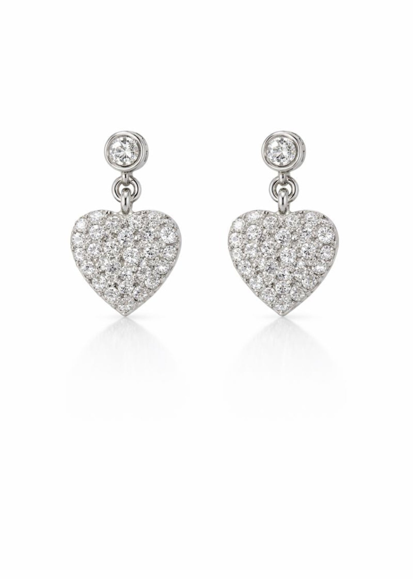 Sparkle Heart-925 Sterling Silver