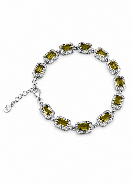Sultanite Tennis-925 Sterling Silver