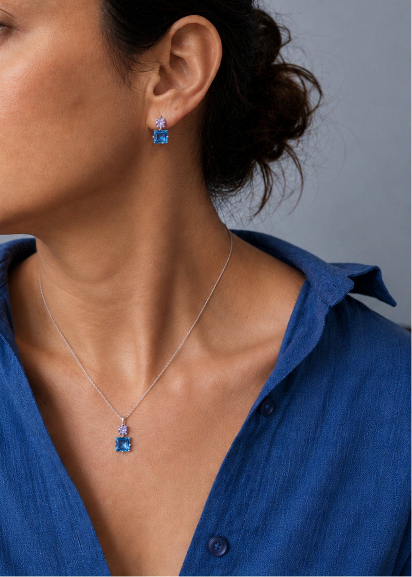 Azure Elegance -925 Sterling Silver