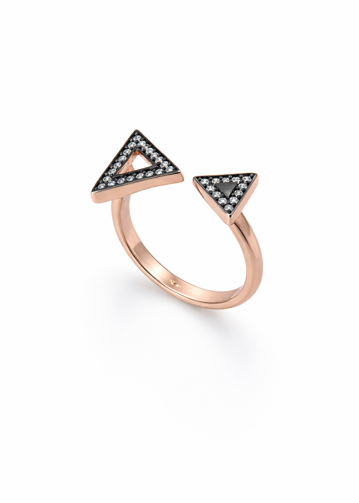 Geometric Triangle-925 Sterlıng Sılver