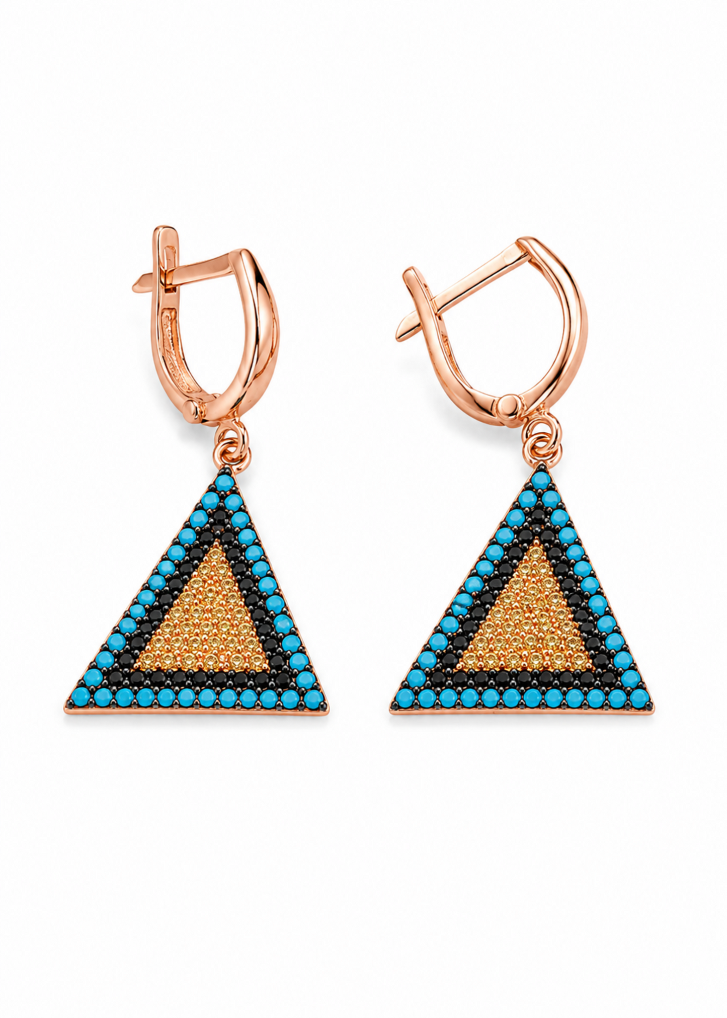 Celeste Triangle-925 Sterling Silver