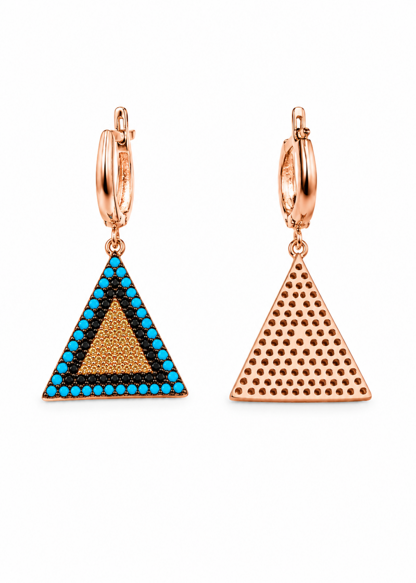 Celeste Triangle-925 Sterling Silver