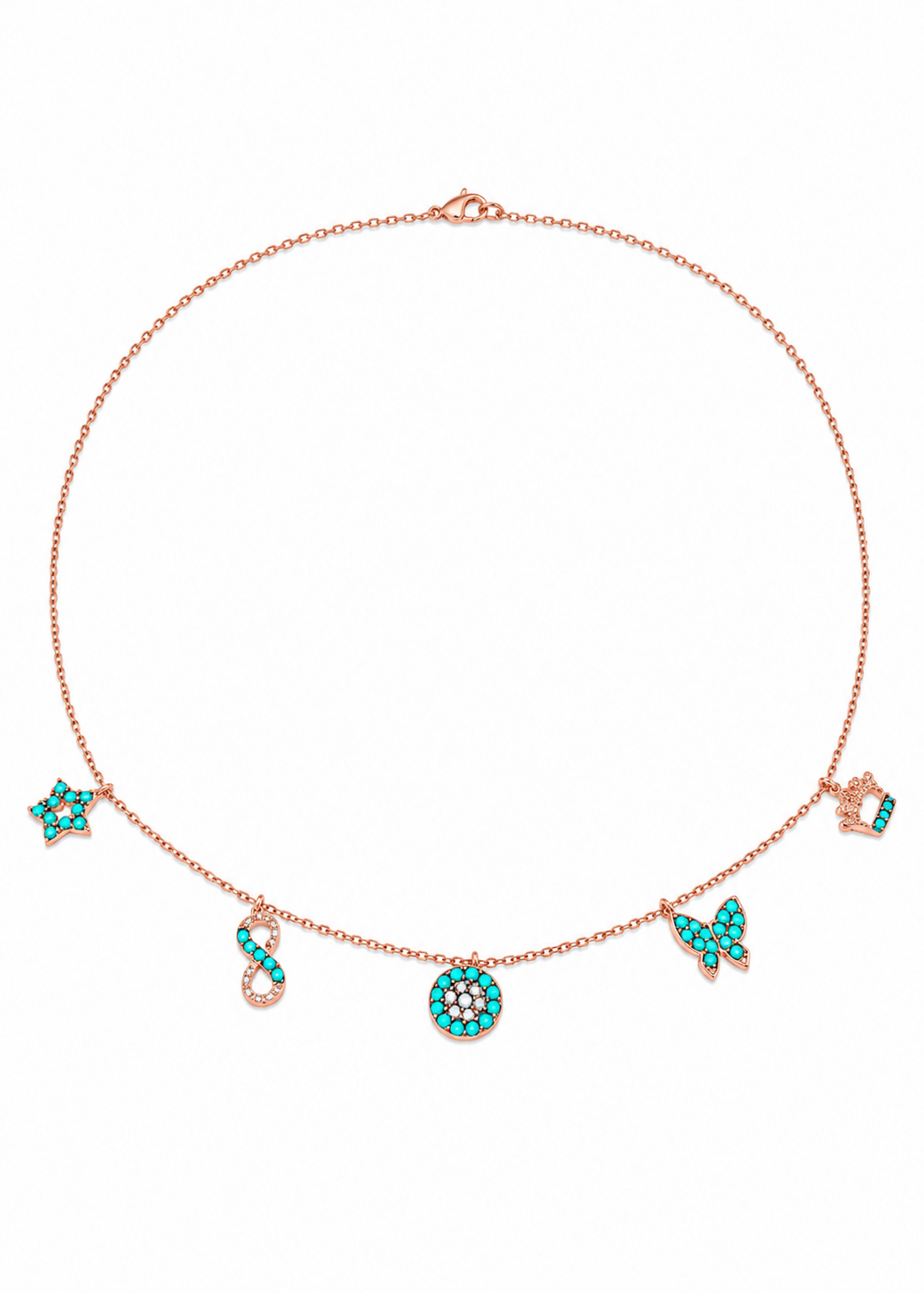 Turquoise Charm -925 Sterlıng Sılver