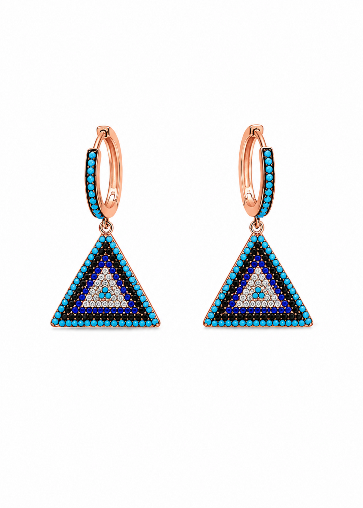 Azure Triangle-925 Sterling Silver