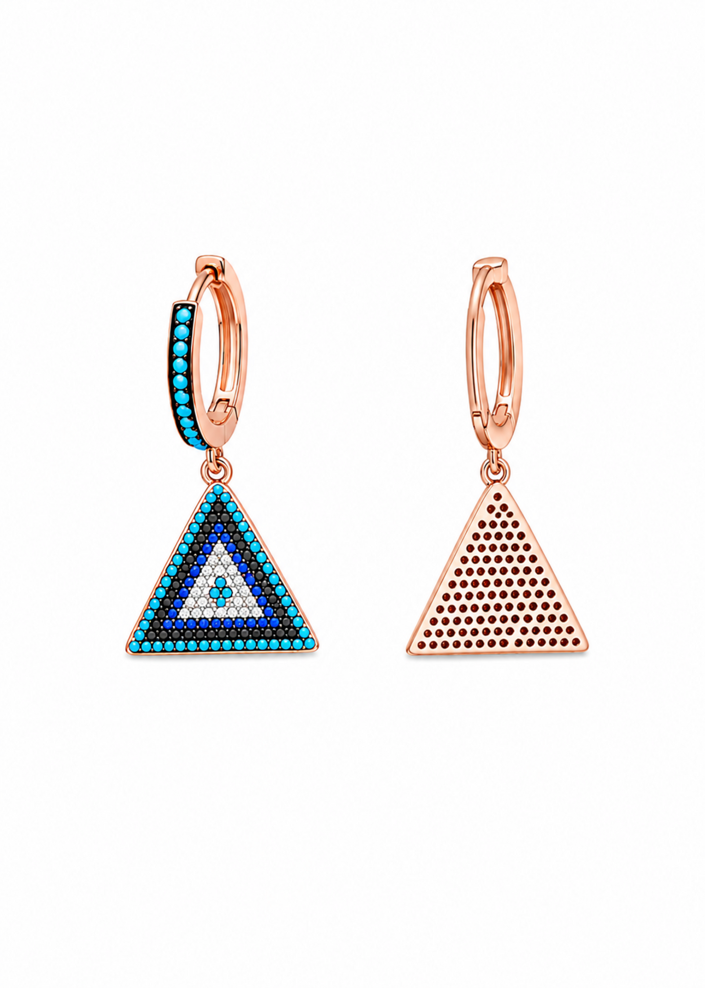 Azure Triangle-925 Sterling Silver