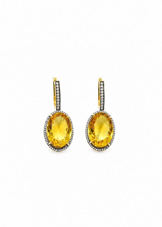 Aurelia Yellow Topaz-925 Sterling Silver