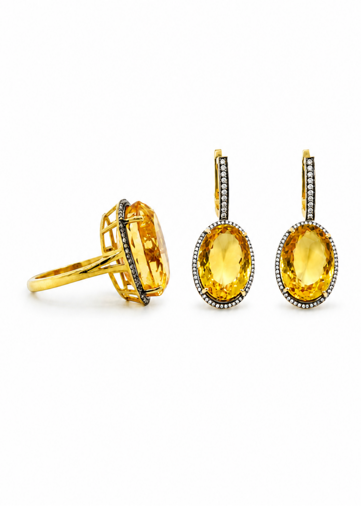 Aurelia Yellow Topaz-925 Sterling Silver