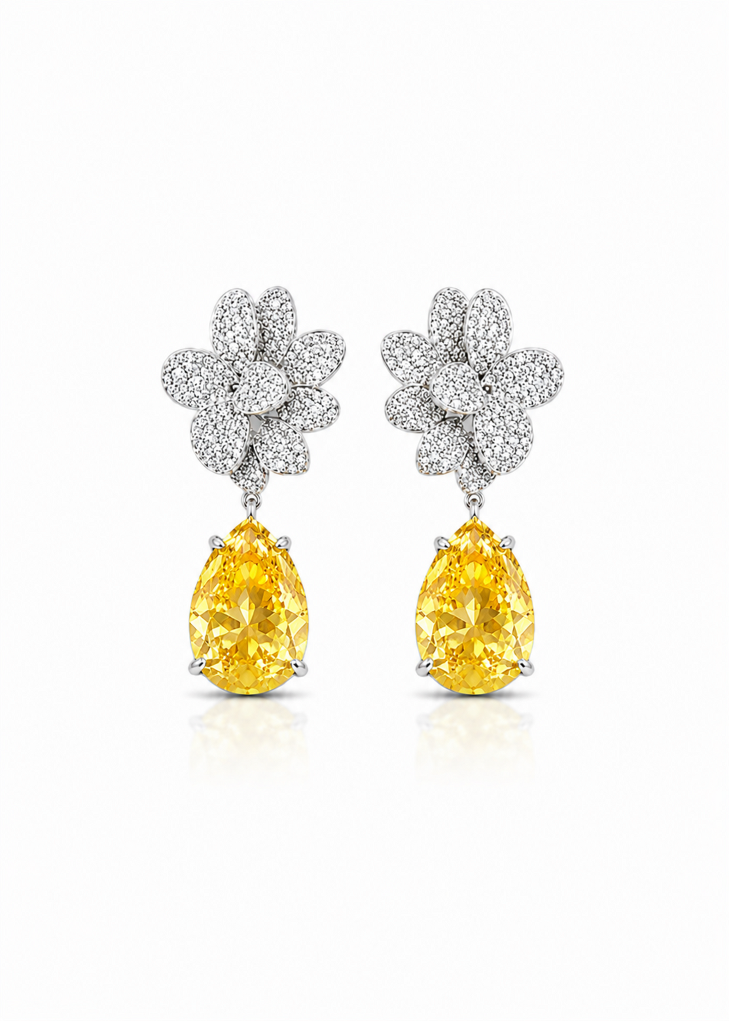 Golden Fleur-925 Sterling Silver