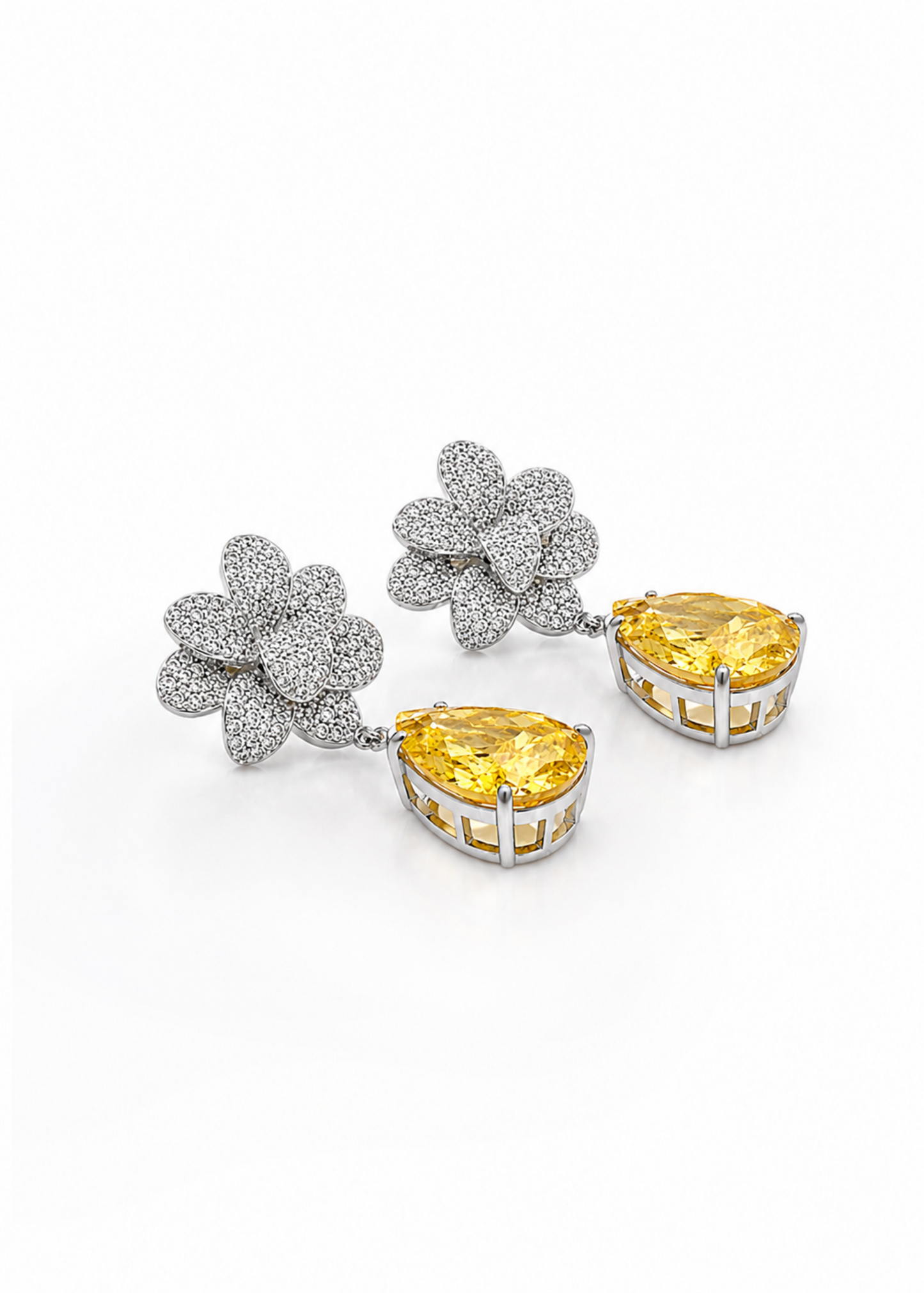 Golden Fleur-925 Sterling Silver